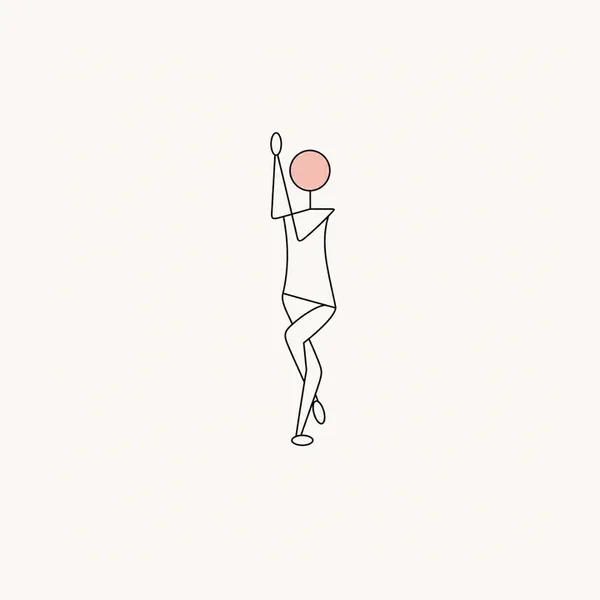 Illustrazione di Garuḍāsana
